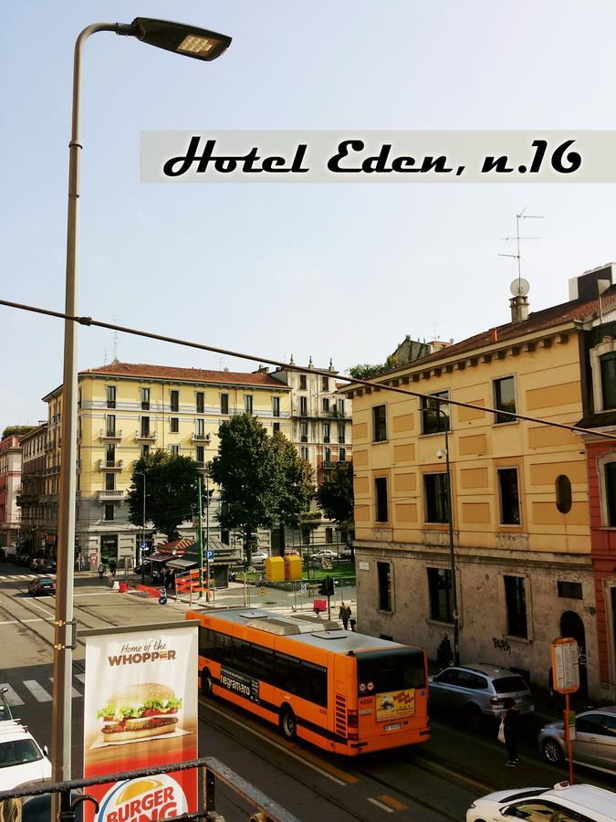 Hotel Eden Milaan Buitenkant foto